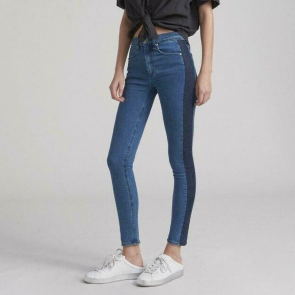 Rag & Bone Double Indigo Jeans - Picture 1 of 2